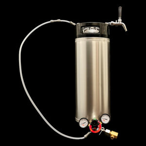 19L NC keg with tap and regulator