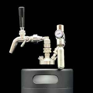 flow control tap with mini regulator