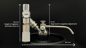 ikegger 2.0 regulator and tap specs