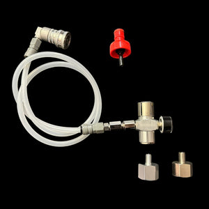 The Carbonation Kit  Includes Regulator and sodastream bottle adapter