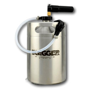 5l beer keg with picnic tap system