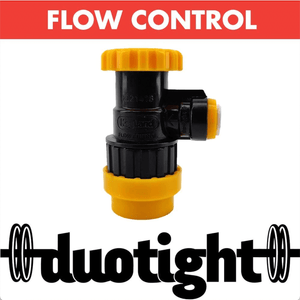 duotight flow control liquid disconnect