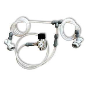 mini regulator dual outlet check valve sodastream ikegger